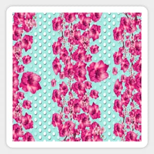 Pink flowers Magnet